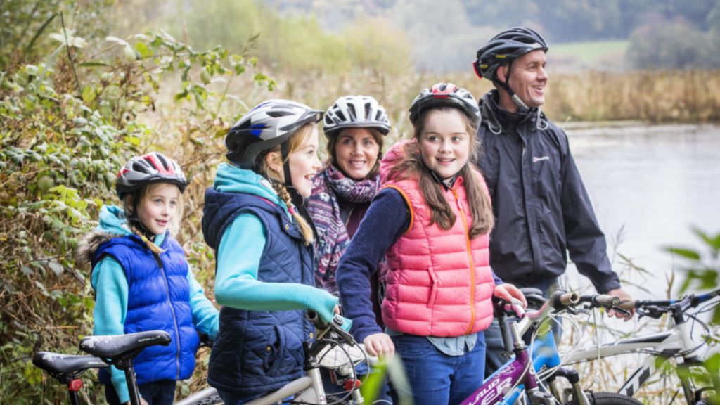 Fun Family Holiday Northern Ireland 2024 - Mountain Biking at Blessingbourne