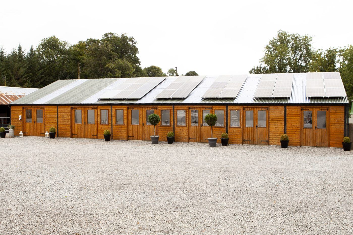 Long Barn Wedding Reception Venue at Blessingbourne Estate for Wedding Party's or events