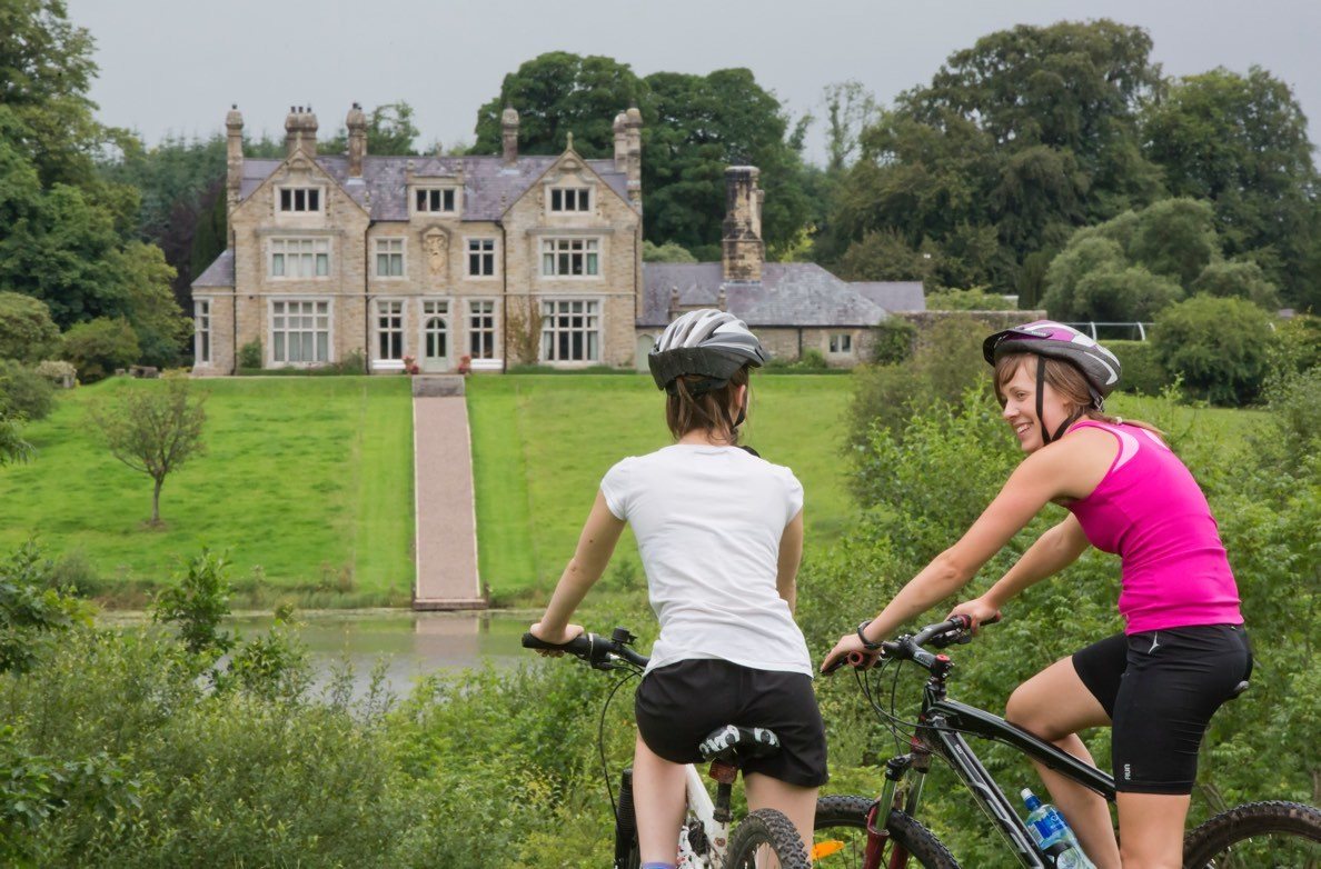 Mountain Biking Adventure Style Hen Party celebrations at Blessingbourne