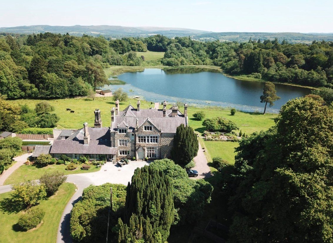 Blessingbourne Estate, view from above