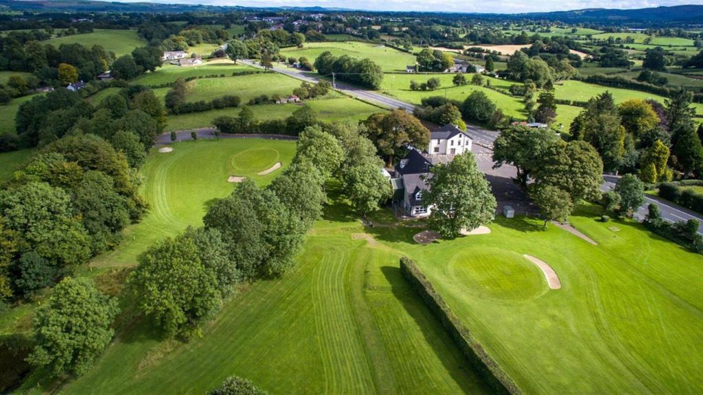 summer holiday golfing at Clogher